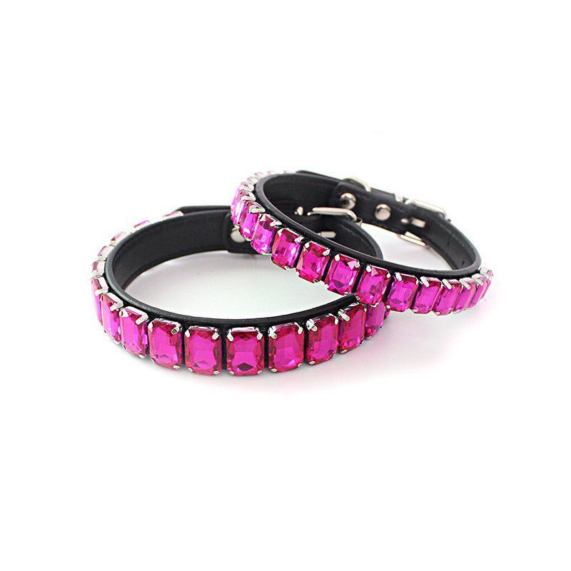 PU-Halsband für Hunde und Katzen – Bild 2 | LuxeStyle