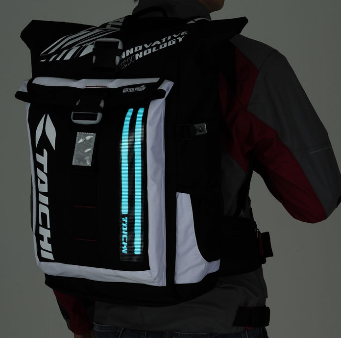 Wasserdichter Motorrad-Rucksack mit LED – Bild 7 | LuxeStyle