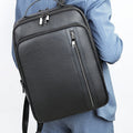Reise-Rucksack aus Leder für 15-Zoll-Laptop