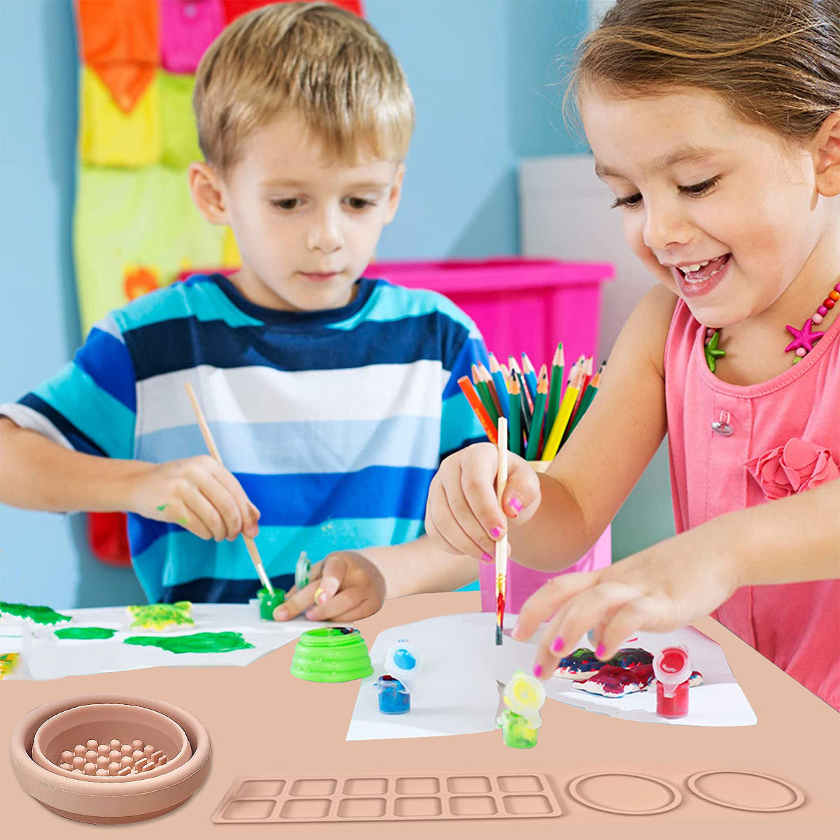 Silikon-Malmatte für Kinder – Bild 6 | LuxeStyle