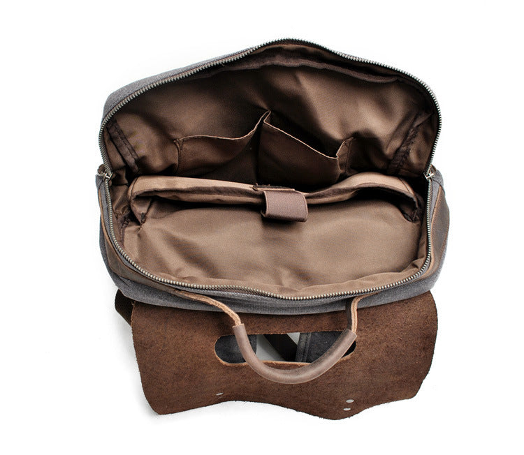 Vintage Canvas Rucksack – Bild 11 | LuxeStyle
