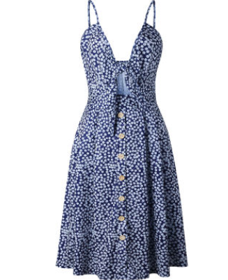 Sommerkleid ohne Ärmel und Rückenteil – für Party & Abend