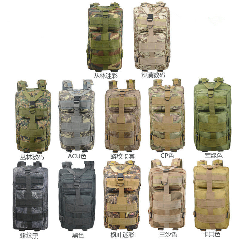 Taktischer Outdoor-Rucksack Tarnmuster 20–35 L – Bild 9 | LuxeStyle