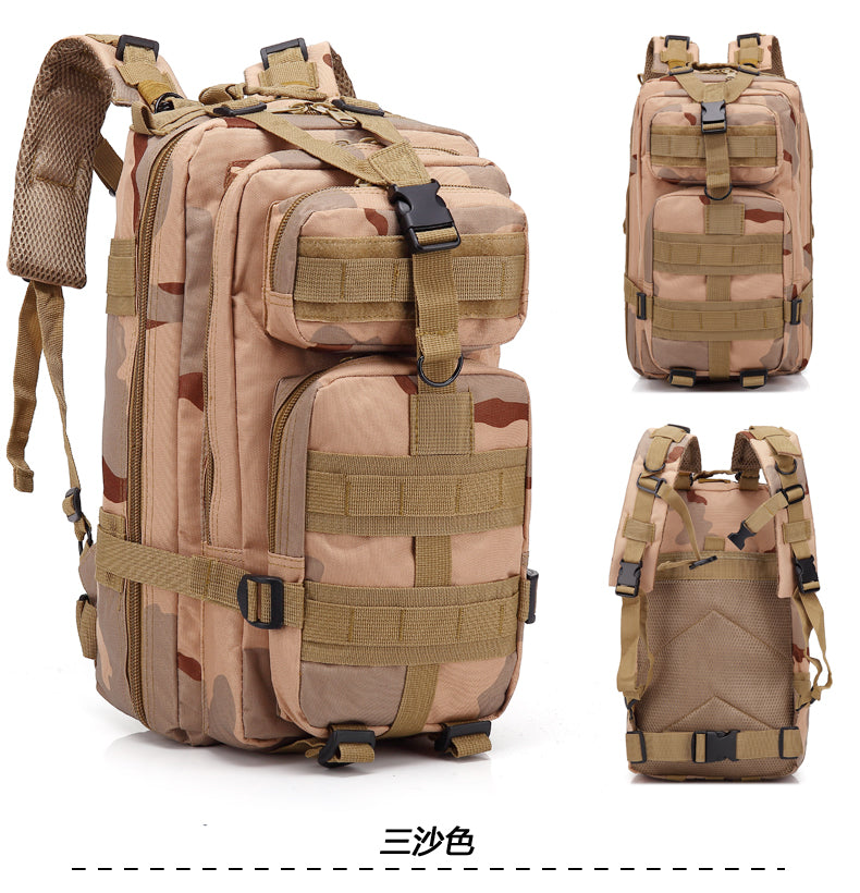 Taktischer Outdoor-Rucksack Tarnmuster 20–35 L – Bild 11 | LuxeStyle