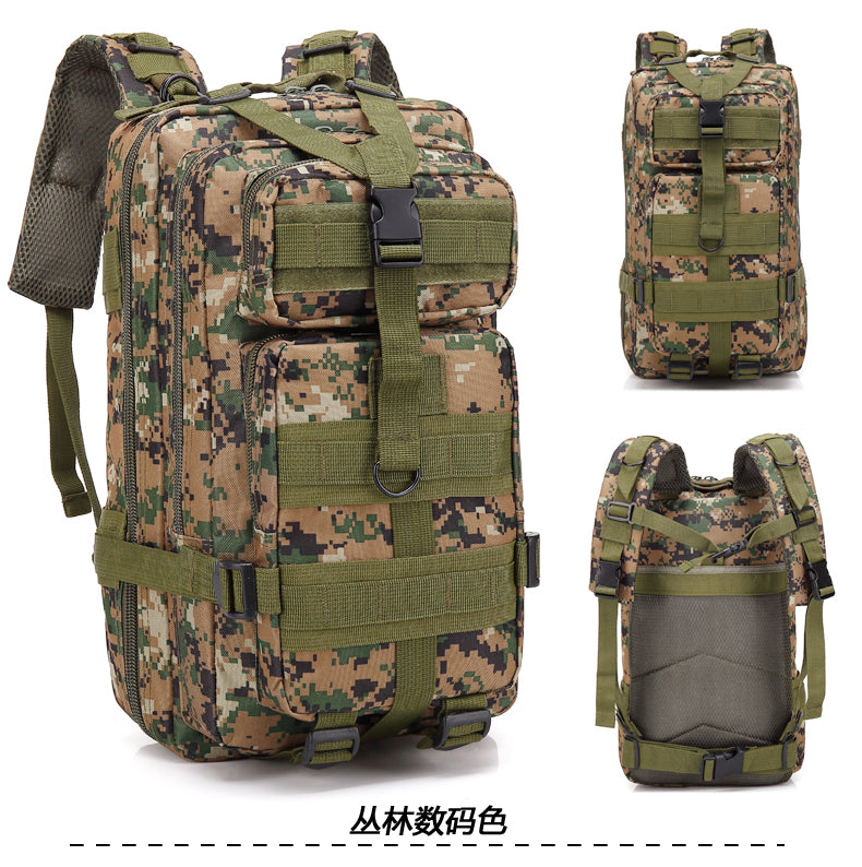 Taktischer Outdoor-Rucksack Tarnmuster 20–35 L – Bild 3 | LuxeStyle