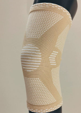 Gestrickte Sport-Kniebandagen