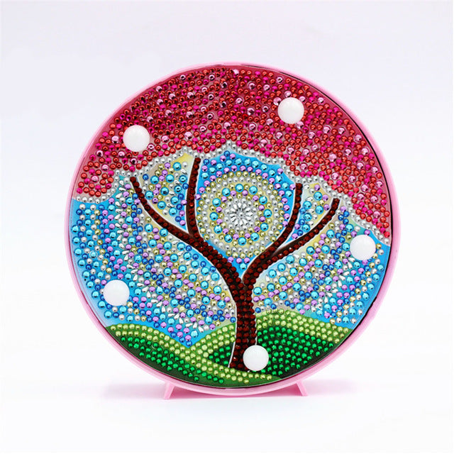 DIY Diamond Painting Nachtlicht «Jahreszeitenbaum» – Bild 6 | LuxeStyle