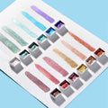 Aquarellfarben-Set mit 12 Glitzerfarben – Bild 2 | LuxeStyle