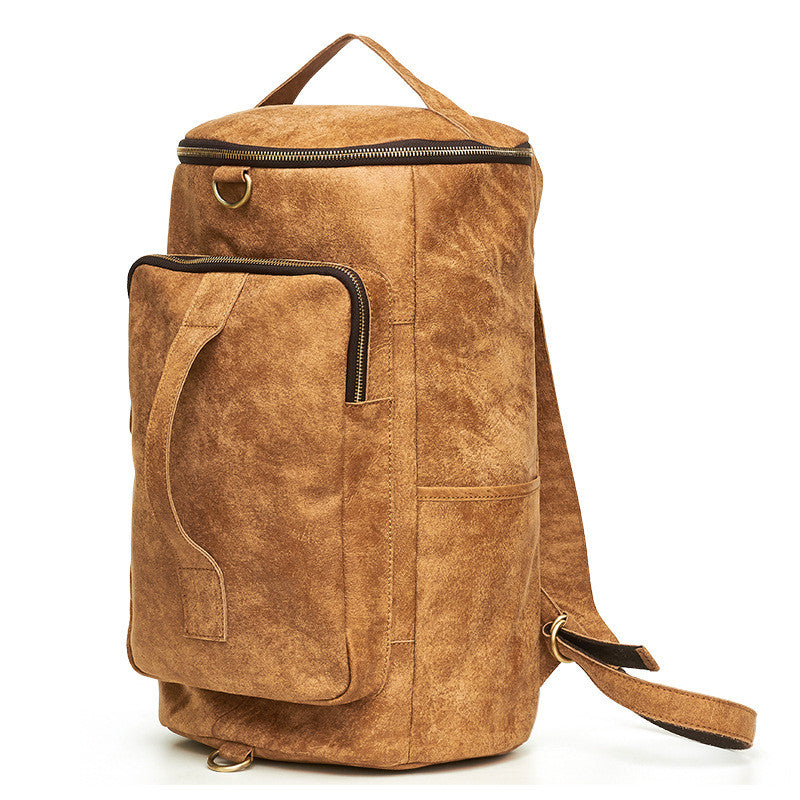 Rucksack aus Rindsleder 43 cm × 27 cm × 24 cm – Bild 2 | LuxeStyle