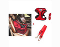 Hunde Autositz mit Geschirr & Leine | LuxeStyle