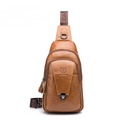Herrenuhren Leder Crossbody Tasche