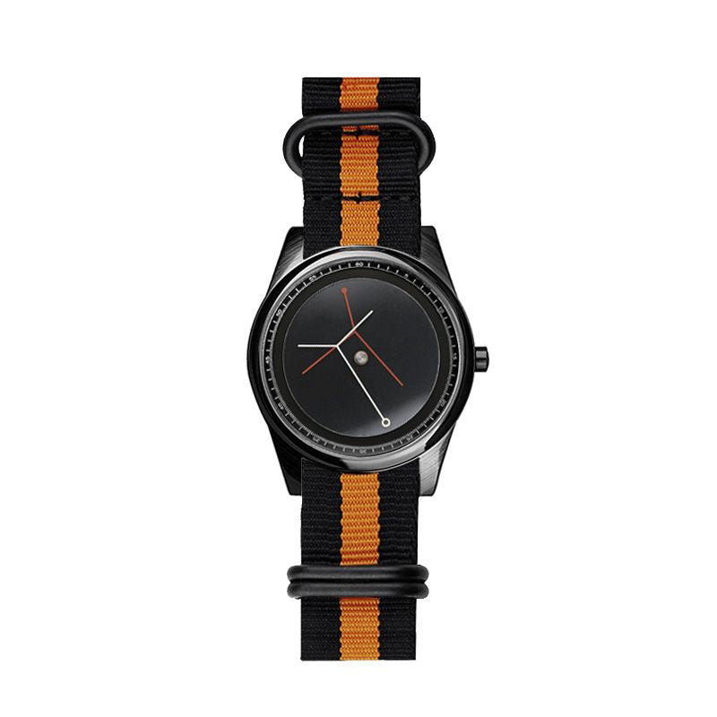 Jugendvoll Studentenuhr mit Canvas Armband