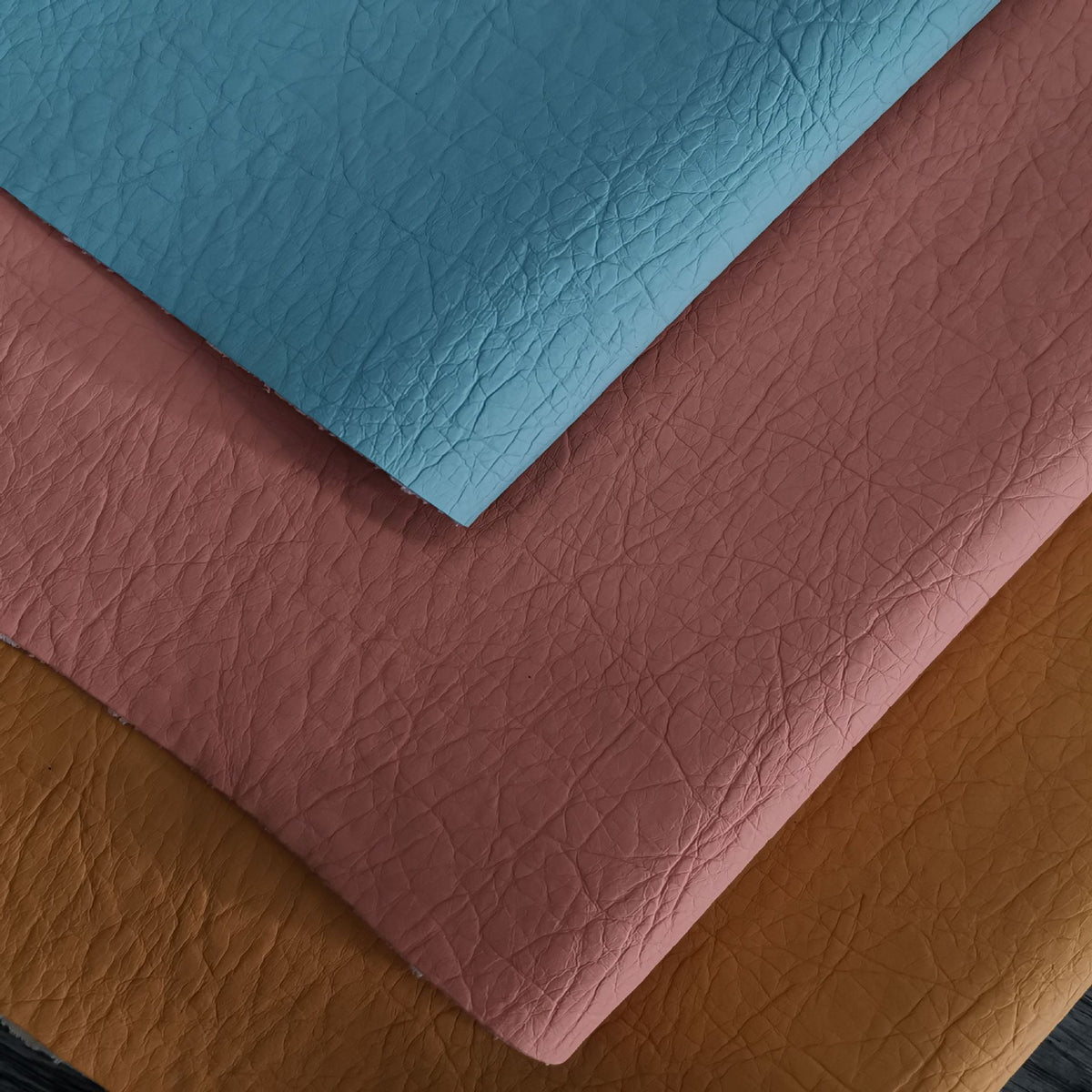 Elefantenmuster Kunstleder, zweifarbig | LuxeStyle