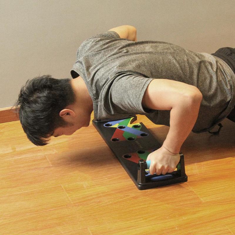 Multifunktionales Push-up Board für Oberkörpertraining