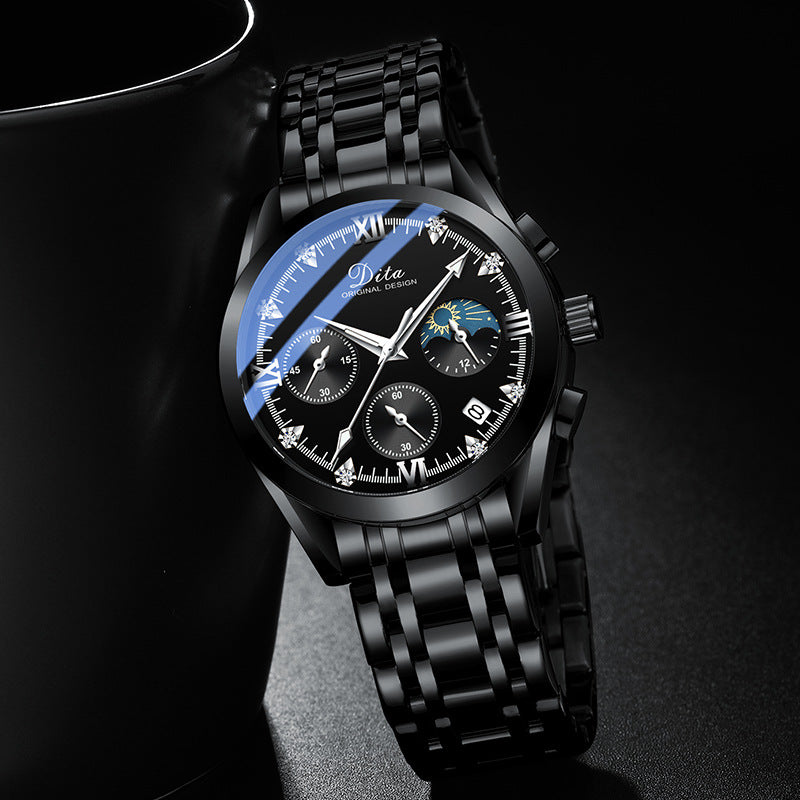 Sportuhr mit Quarzwerk, 42 mm Zifferblatt – Bild 6 | LuxeStyle