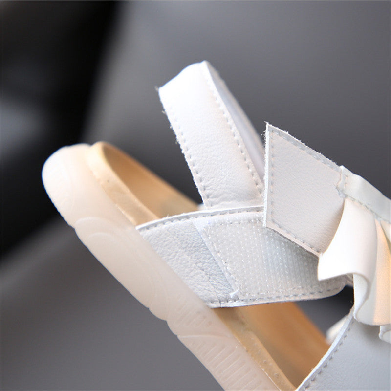 Mädchen Sandalen mit Lotusblatt-Design – Bild 3 | LuxeStyle
