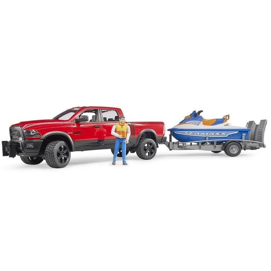 RAM 2500 Power Wagon mit Anhänger, Personal Water Craft u. Fahrer – Bild 1 | LuxeStyle