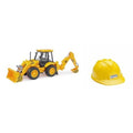 BRUDER Bauset JCB 4CX Baggerlader mit Spielhelm – Bild 1 | LuxeStyle