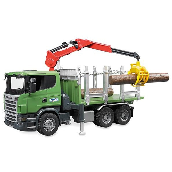 Scania R-Serie Holztransport LKW, Ladekran, Greifer + 3 – Bild 1 | LuxeStyle