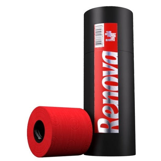 WC Papier rot 3 Rollen Geschenkpackung – Bild 1 | LuxeStyle