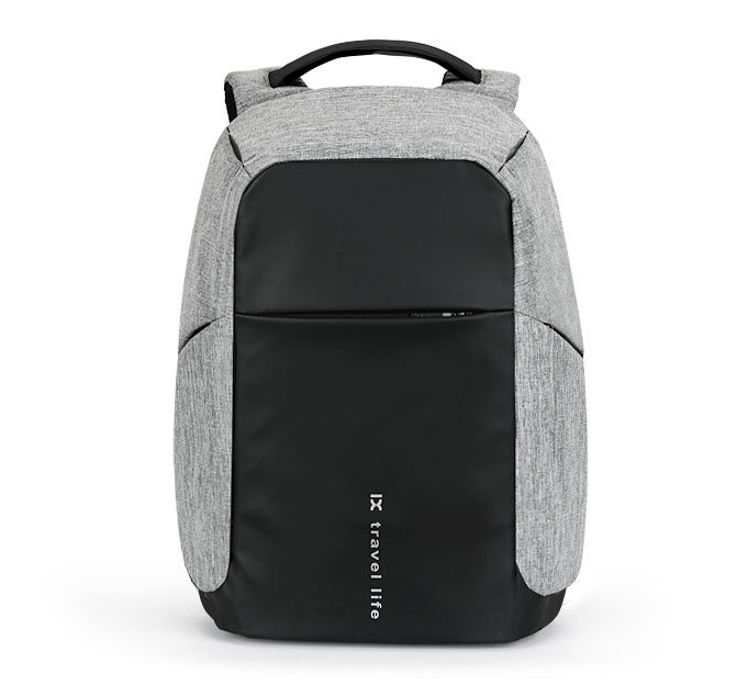 Rucksack mit USB-Ladefunktion, 39x28x11 cm | LuxeStyle