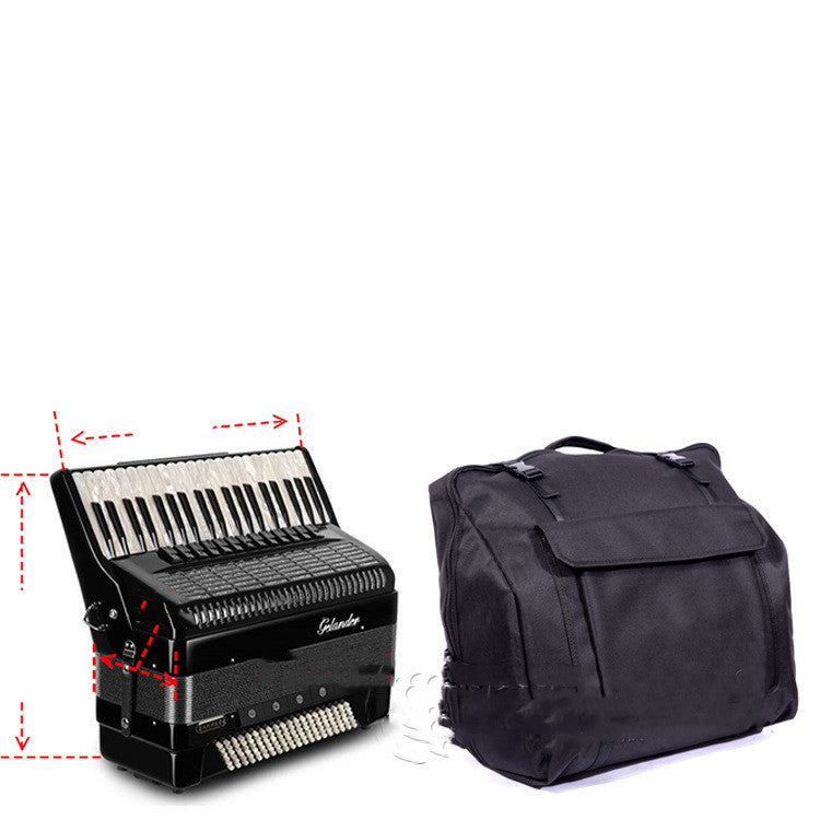 Akkordeon-Tasche mit doppelten Schultergurten – Bild 2 | LuxeStyle