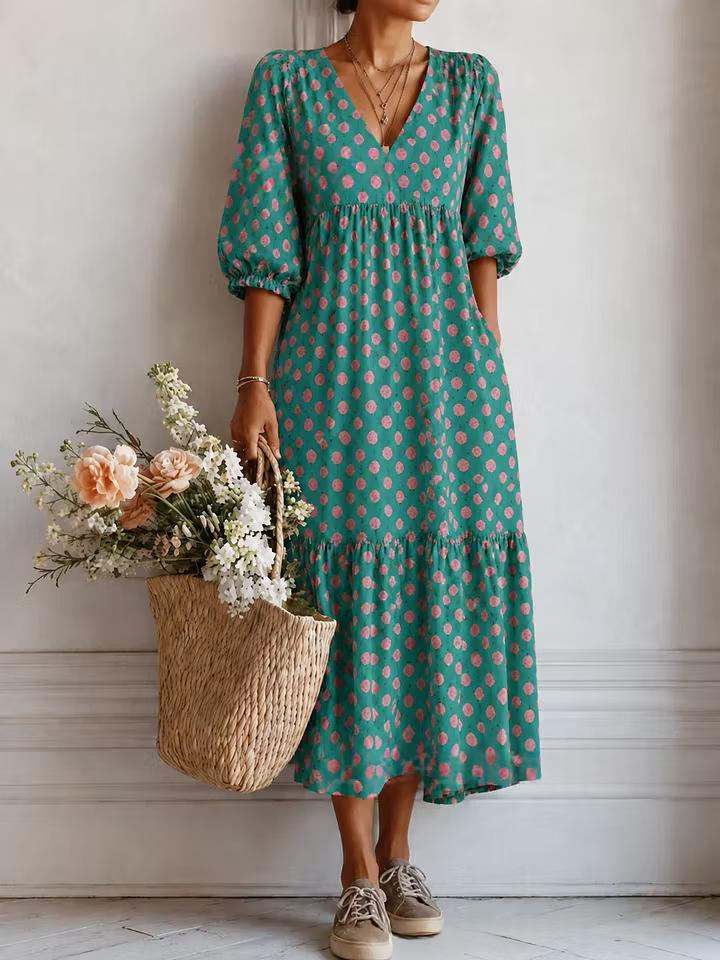Dreiviertelarm-Modedress – Bild 4 | LuxeStyle