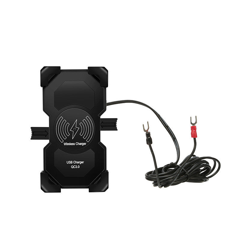 Kabelloser Lade-Halter fürs Motorrad