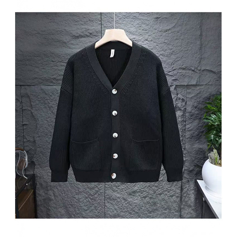 Casual Herren-Cardigan im Erwachsenenstil