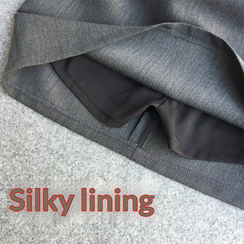 A-Linien Minirock mit hoher Taille – Ansicht 5