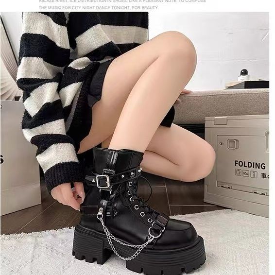 Plateau All-Match Stiefeletten