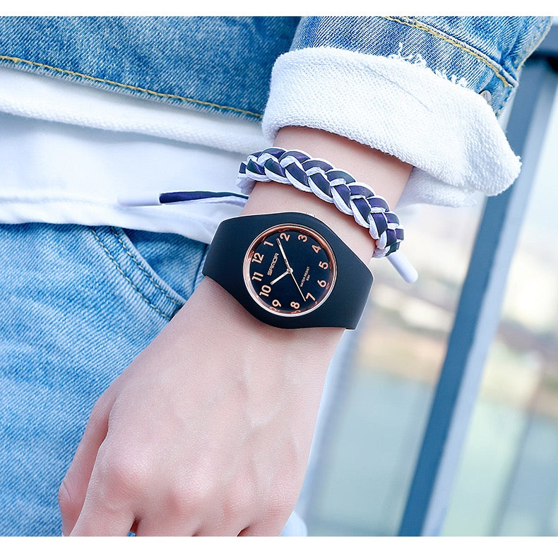 Simple Temperament Jelly Color Silikonuhr – Bild 5 | LuxeStyle