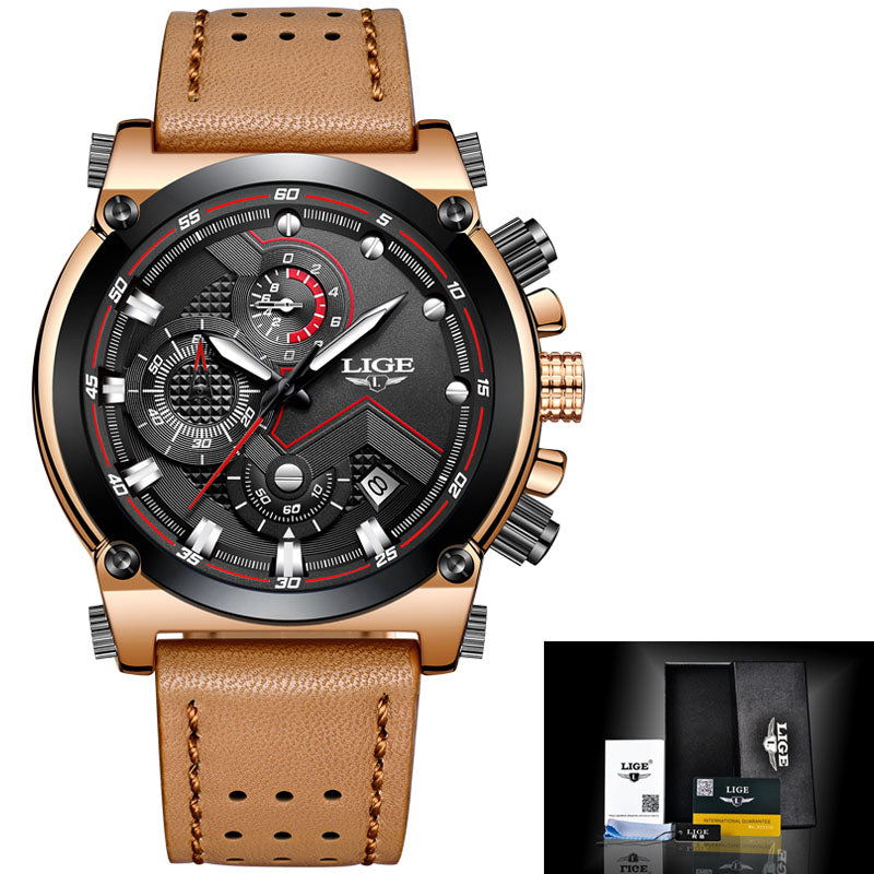 Robuste Quarzuhr für Herren – Bild 4 | LuxeStyle