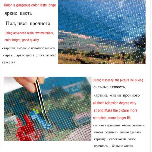 Quadratisches 5D DIY Diamant Painting – Bild 1 | LuxeStyle