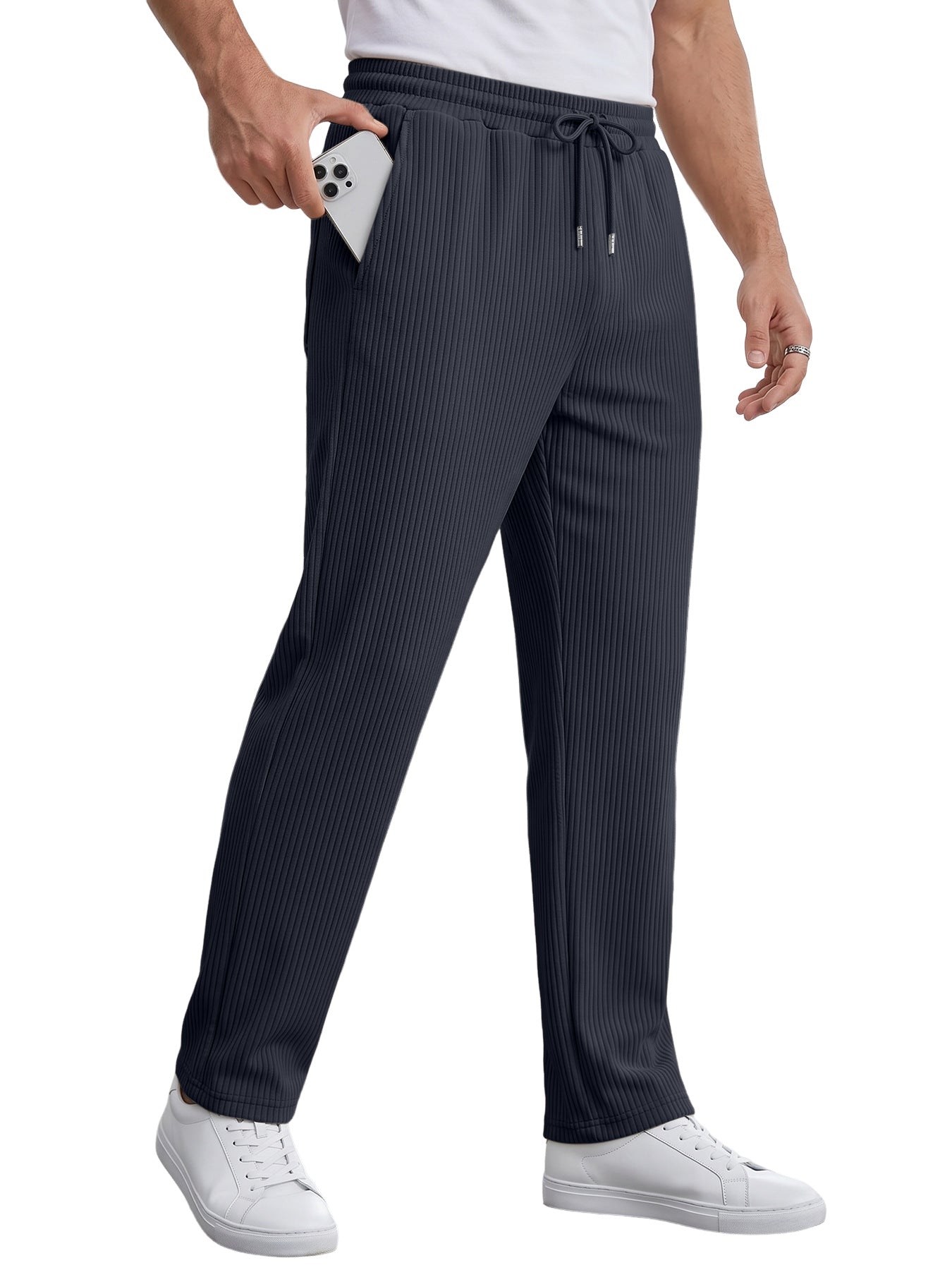 Weite Cordhose für Herren
