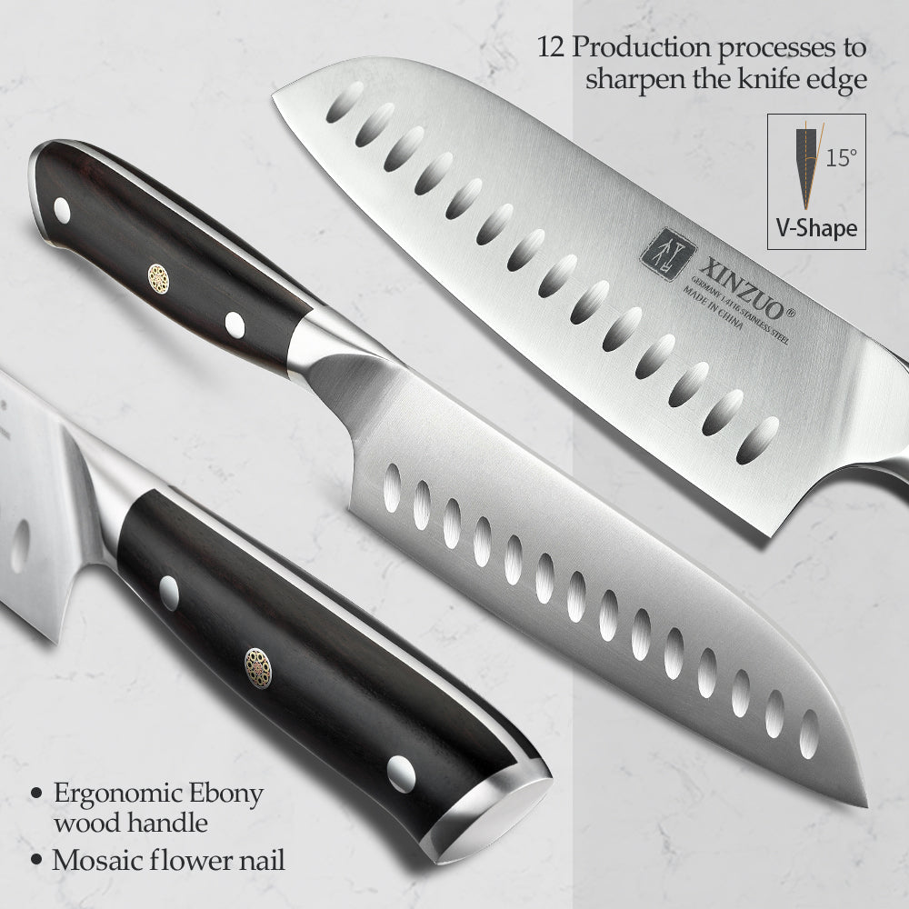 Stahlmesser mit Ebenholzgriff – Bild 4 | LuxeStyle