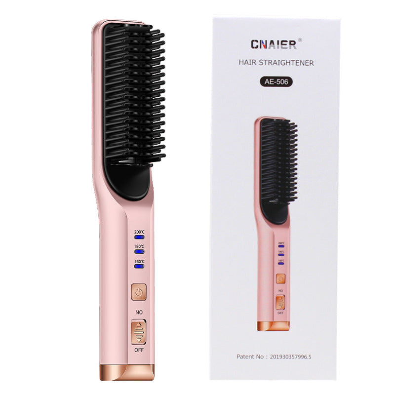 2-in-1 Akku Glätt- und Lockenbürste – Bild 2 | LuxeStyle