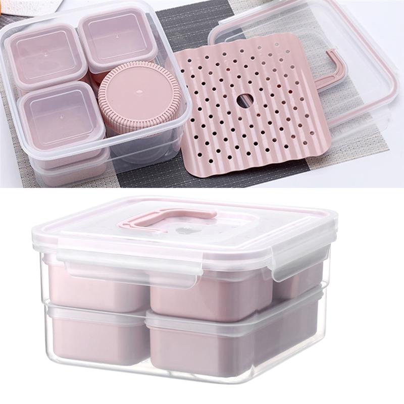 Quadratische Lunchbox mit 6 Fächern – Bild 4 | LuxeStyle