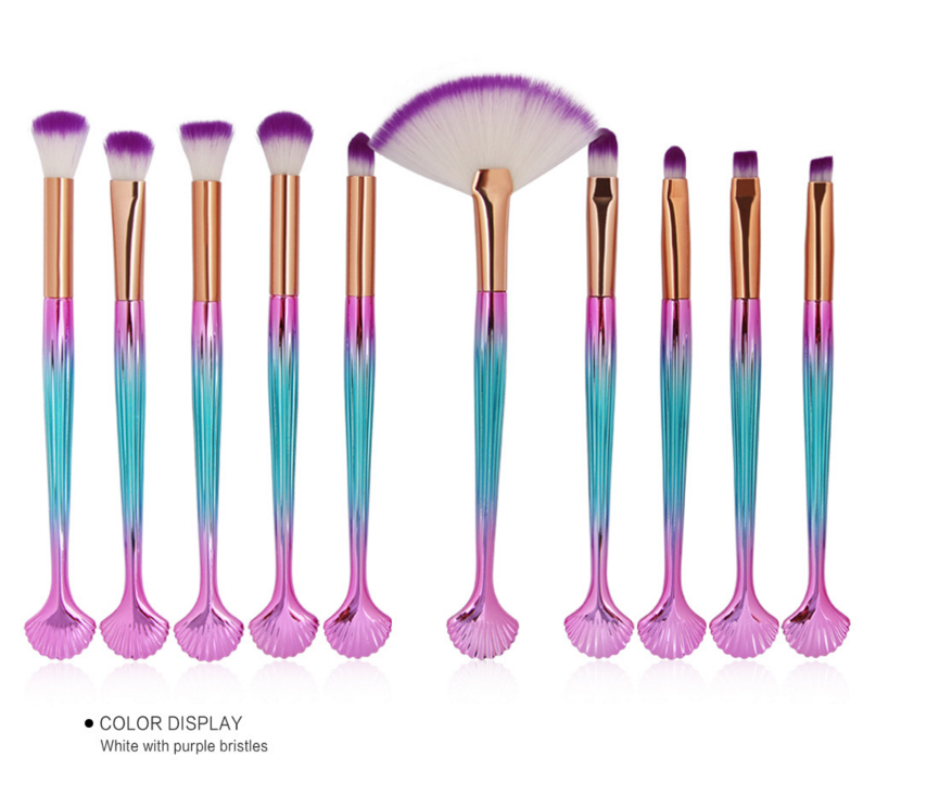 Brillantes Meerjungfrauen Pinsel-Set – Bild 11 | LuxeStyle