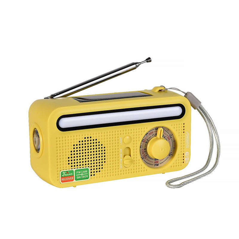 Tragbares Notfallradio mit Solarfunktion | LuxeStyle
