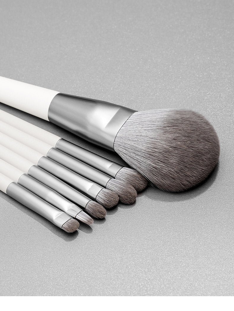 Zoreya 10 Make-up Pinselset «Silver Foxtail»