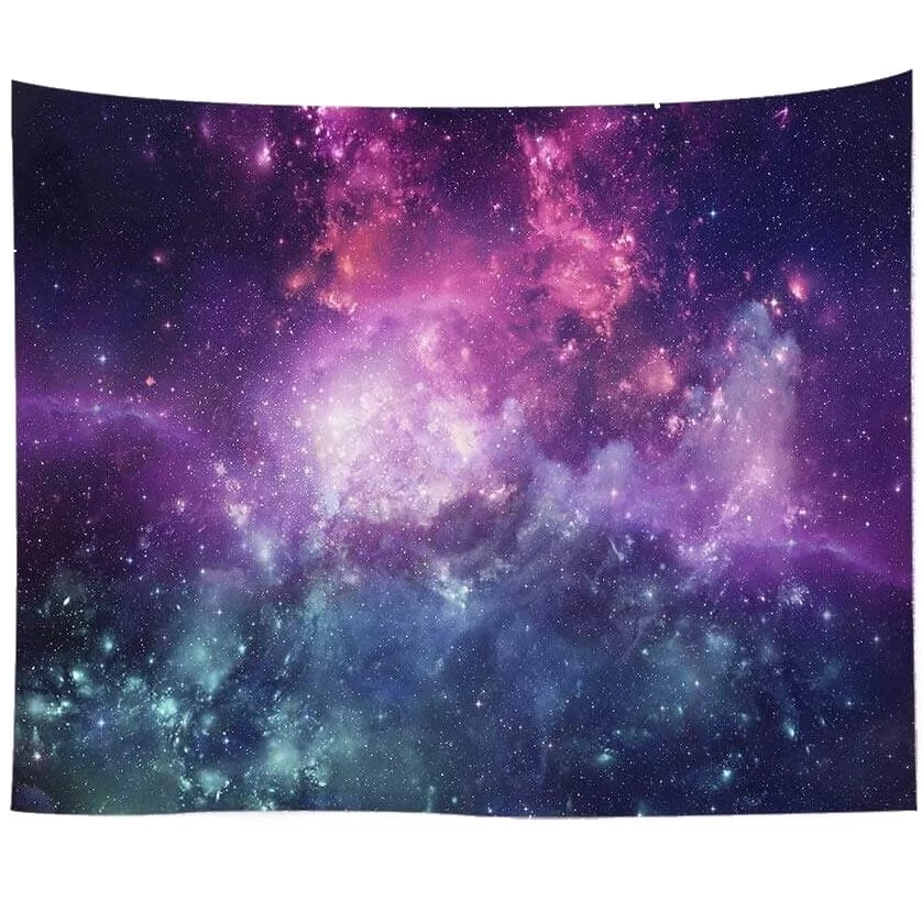 Blaue Cosmos Wandteppich – Bild 2 | LuxeStyle
