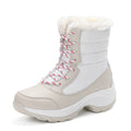 Wasserdichte Velours-Winterstiefel