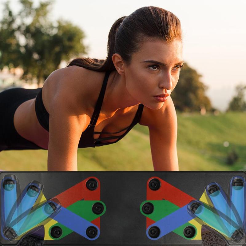 Multifunktionales Push-up Board für Oberkörpertraining