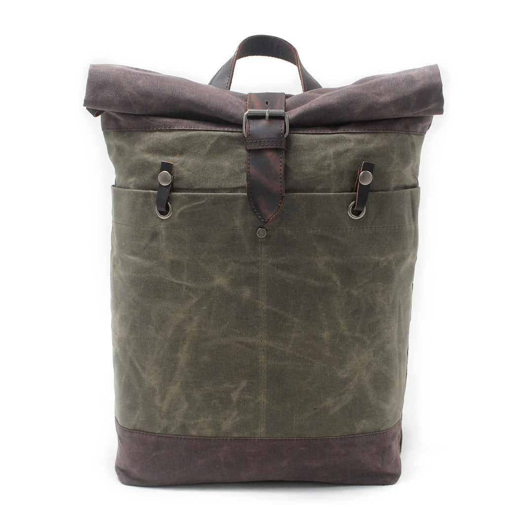 Modischer Canvas-Rucksack – Bild 2 | LuxeStyle