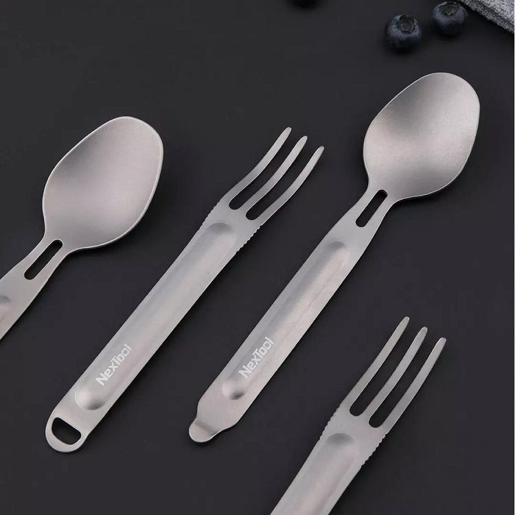 Titanium Spork Besteck-Set – Bild 7 | LuxeStyle