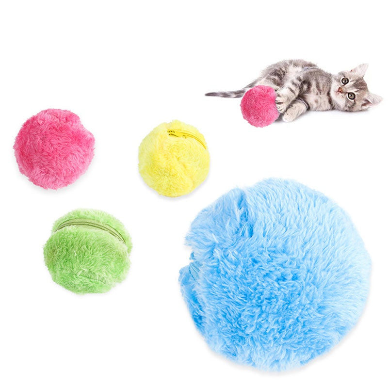 Interaktiver Plüsch-Rollball für Haustiere – Bild 8 | LuxeStyle
