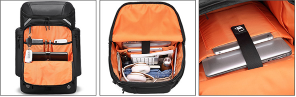 Grosser Rucksack für Herren | LuxeStyle