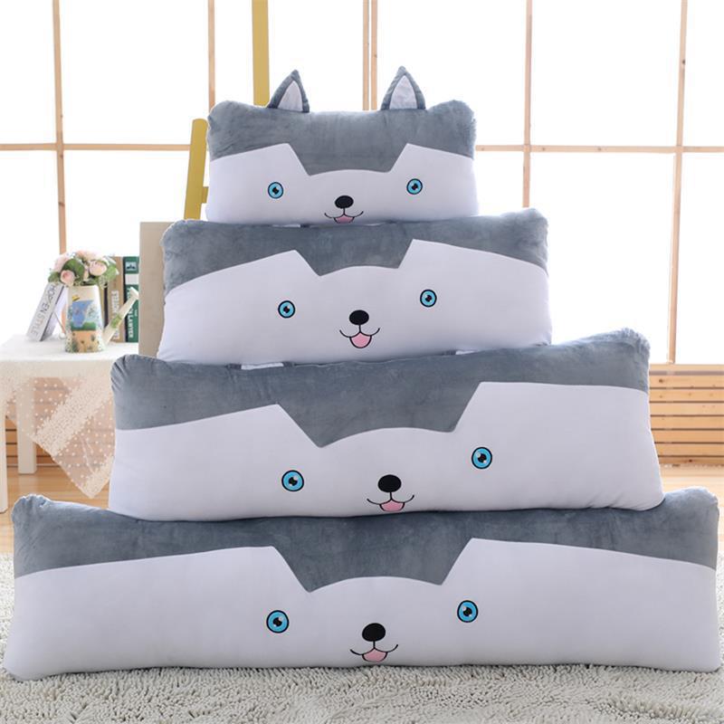 Niedliches Husky Plüschkissen, 60 cm – Bild 1 | LuxeStyle