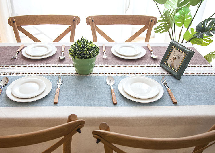 Tischdecke mit Quasten im Landhausstil – Bild 6 | LuxeStyle